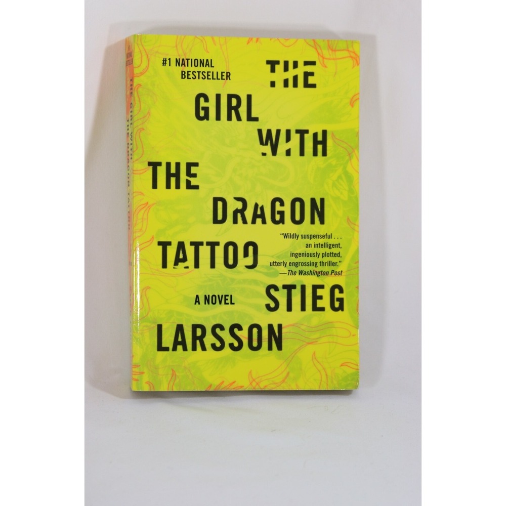 The Girl with the Dragon Tattoo Stieg Larsson Paperback 2008 Millennium Book 1